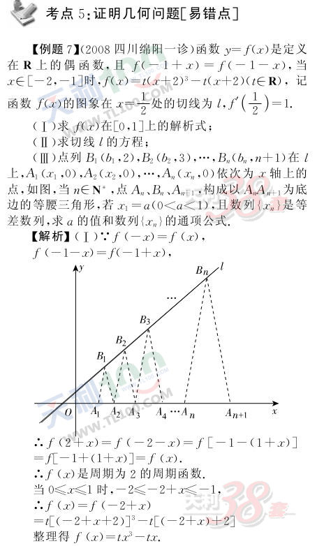 高考数学考点精析-证明几何问题第1页