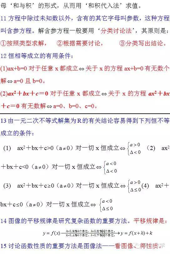 高中数学解题典型方法与技巧