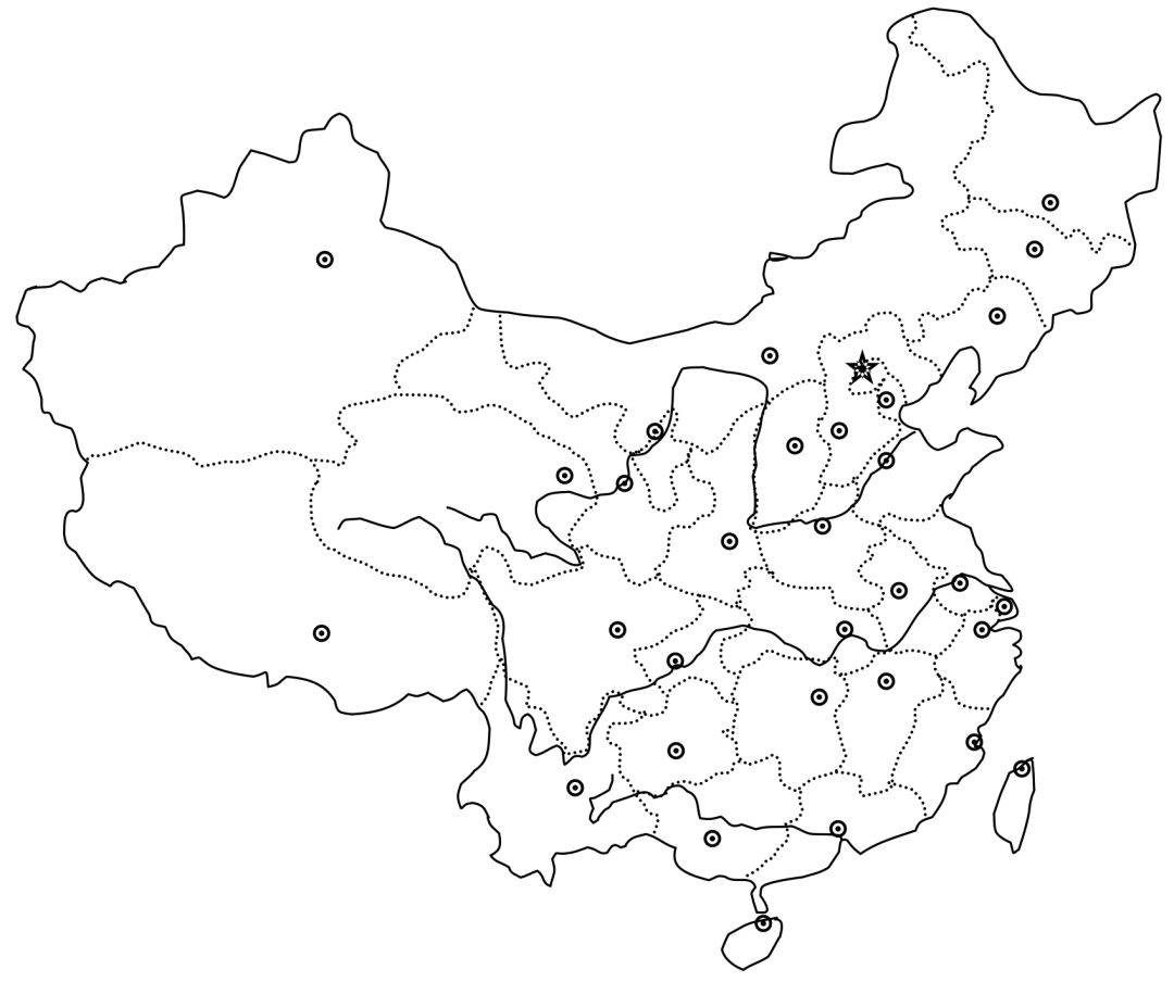 高考必备,中国地理填图训练,练到心中有图!
